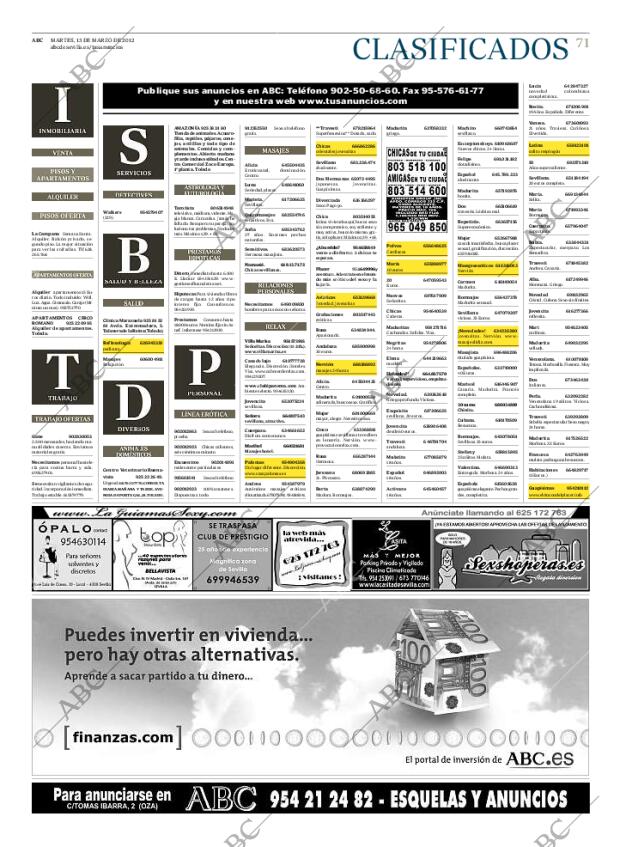 ABC SEVILLA 13-03-2012 página 71