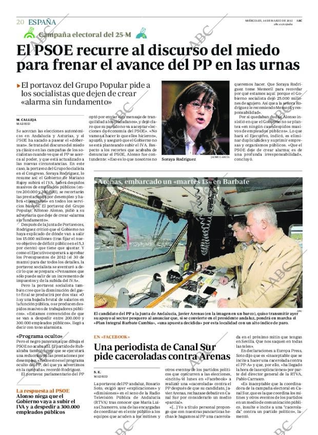 ABC MADRID 14-03-2012 página 20