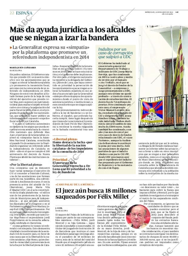 ABC MADRID 14-03-2012 página 22