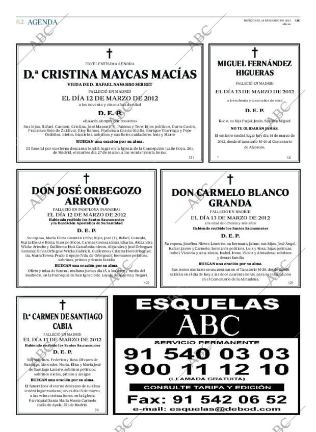ABC MADRID 14-03-2012 página 62