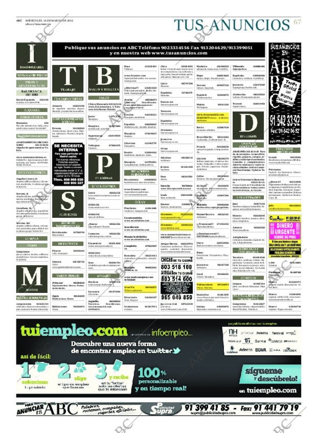 ABC MADRID 14-03-2012 página 67