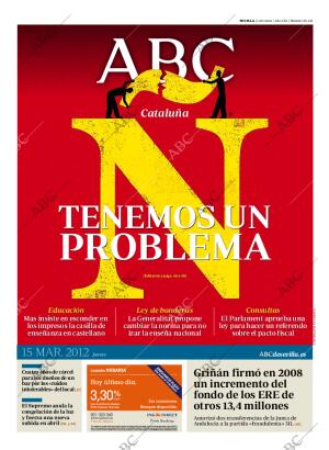 ABC SEVILLA 15-03-2012 página 1