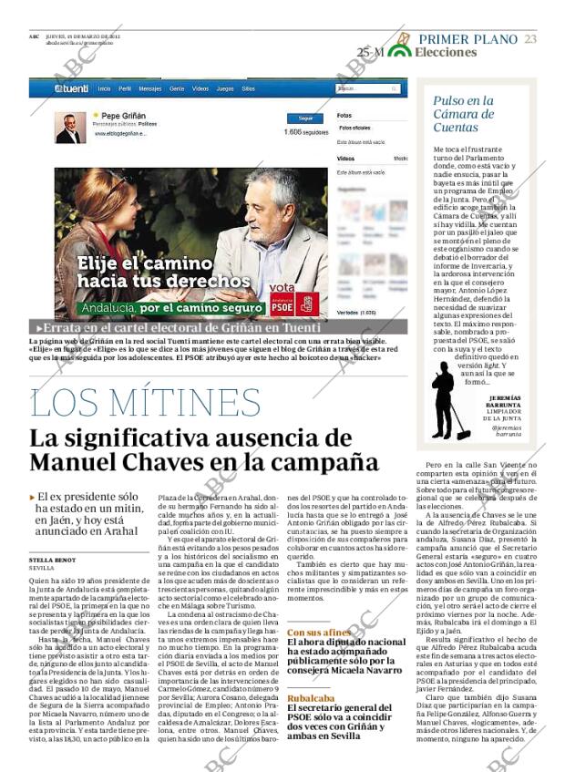 ABC SEVILLA 15-03-2012 página 23