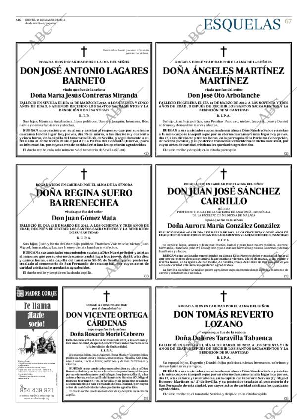 ABC SEVILLA 15-03-2012 página 67