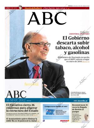 ABC SEVILLA 16-03-2012 página 1