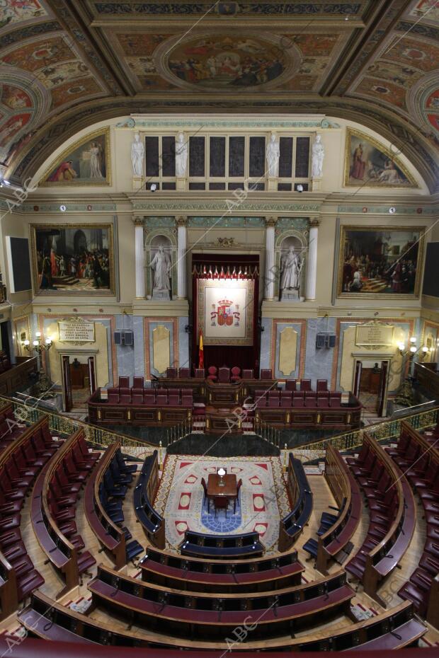 reportaje sobre el congreso de los Diputados foto Jaime Garcia Archdc en la...