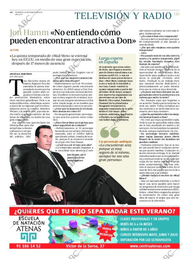 ABC MADRID 25-03-2012 página 115