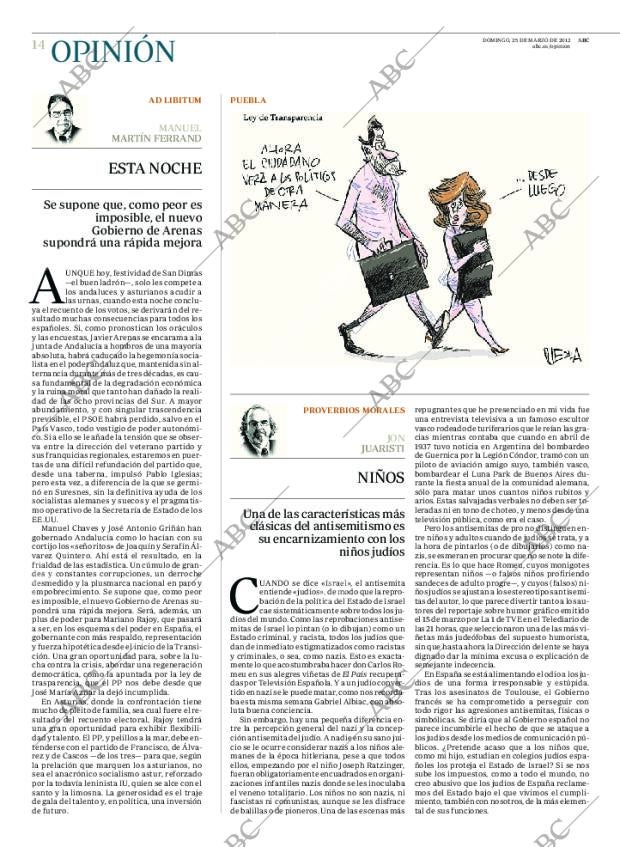 ABC MADRID 25-03-2012 página 14