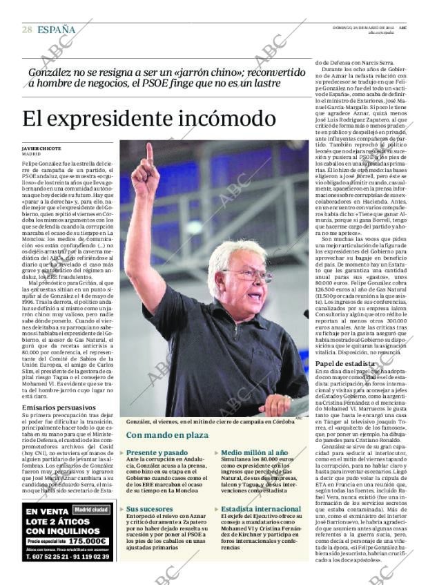 ABC MADRID 25-03-2012 página 28