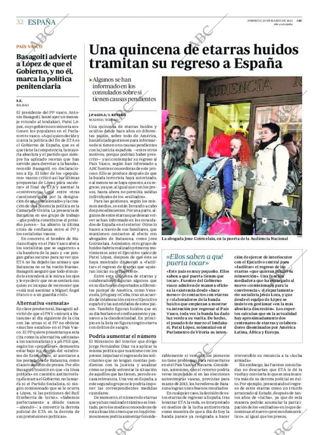 ABC MADRID 25-03-2012 página 32
