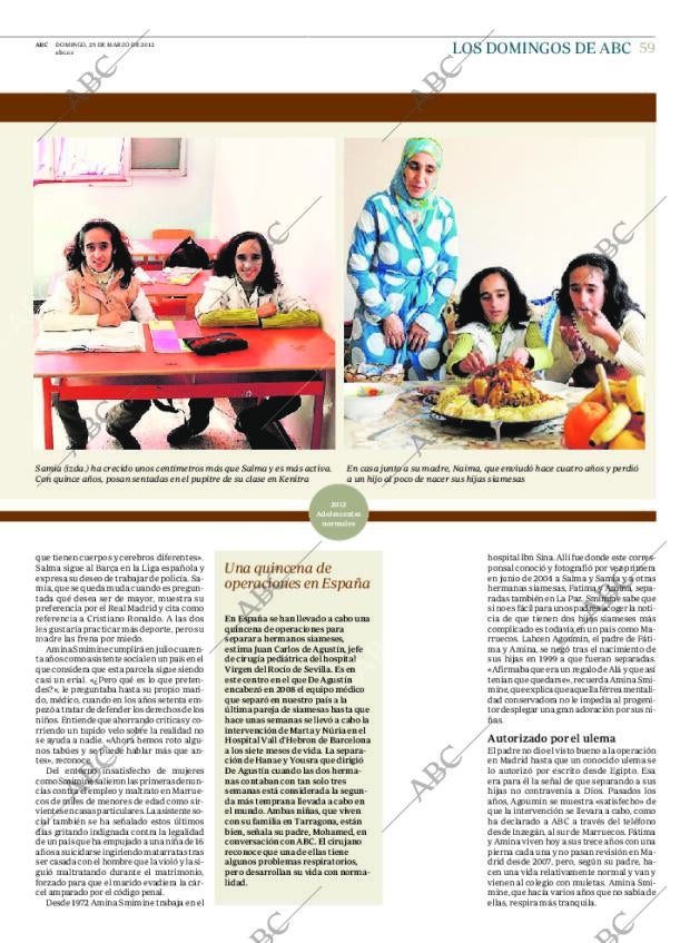 ABC MADRID 25-03-2012 página 59