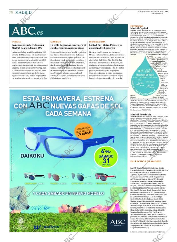 ABC MADRID 25-03-2012 página 78