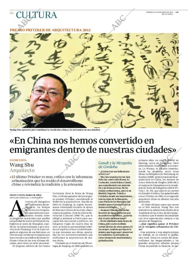 ABC MADRID 25-03-2012 página 86