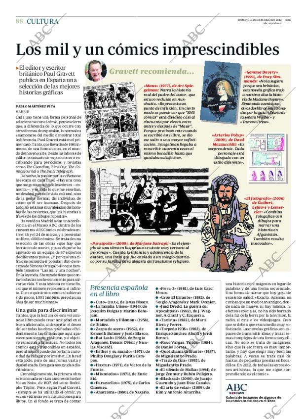 ABC MADRID 25-03-2012 página 88