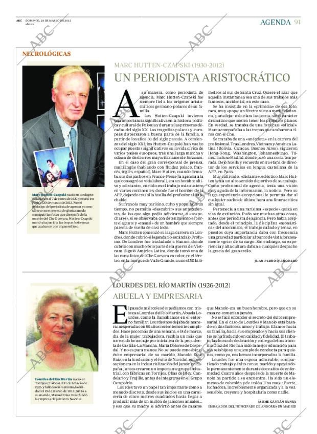 ABC MADRID 25-03-2012 página 91