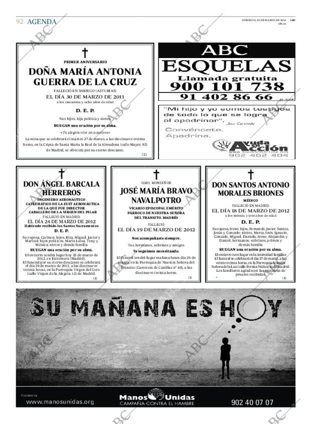 ABC MADRID 25-03-2012 página 92