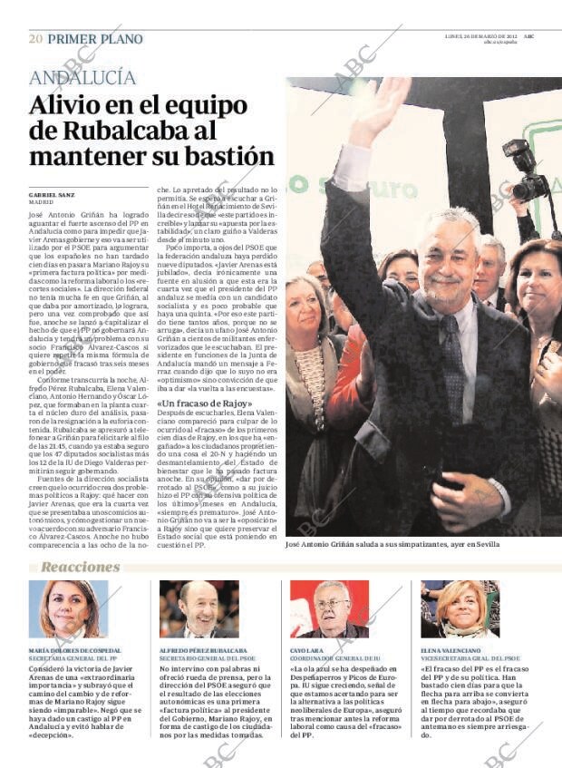 ABC MADRID 26-03-2012 página 20