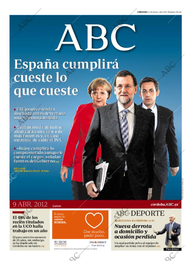 ABC CORDOBA 09-04-2012 página 1