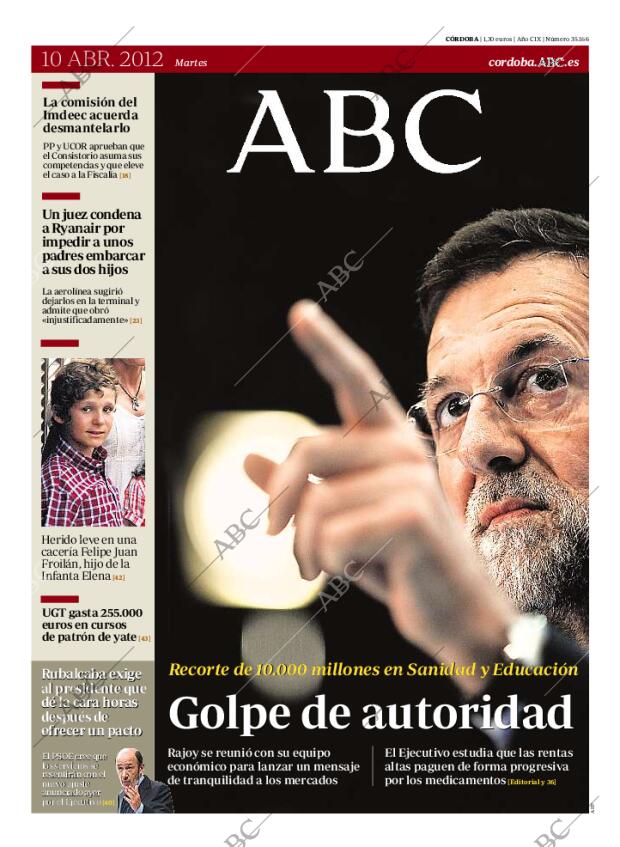 ABC CORDOBA 10-04-2012 página 1
