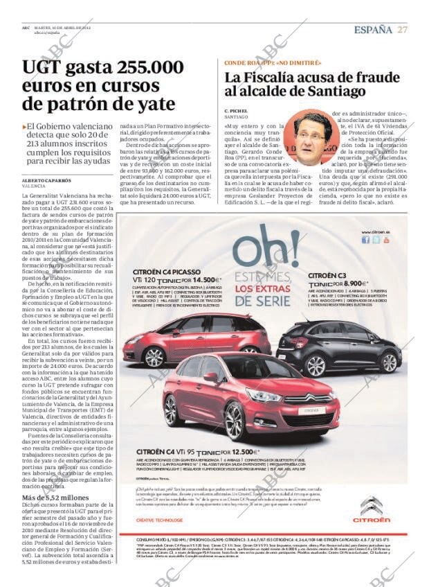 ABC MADRID 10-04-2012 página 27