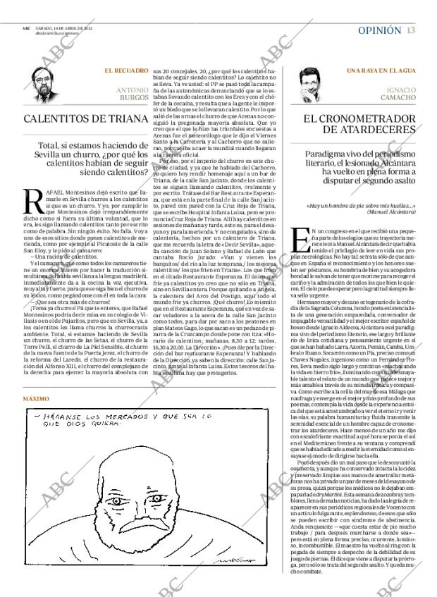 ABC SEVILLA 14-04-2012 página 13