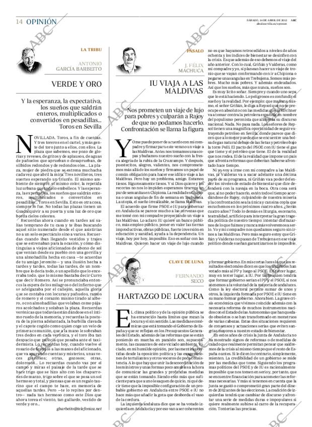 ABC SEVILLA 14-04-2012 página 14