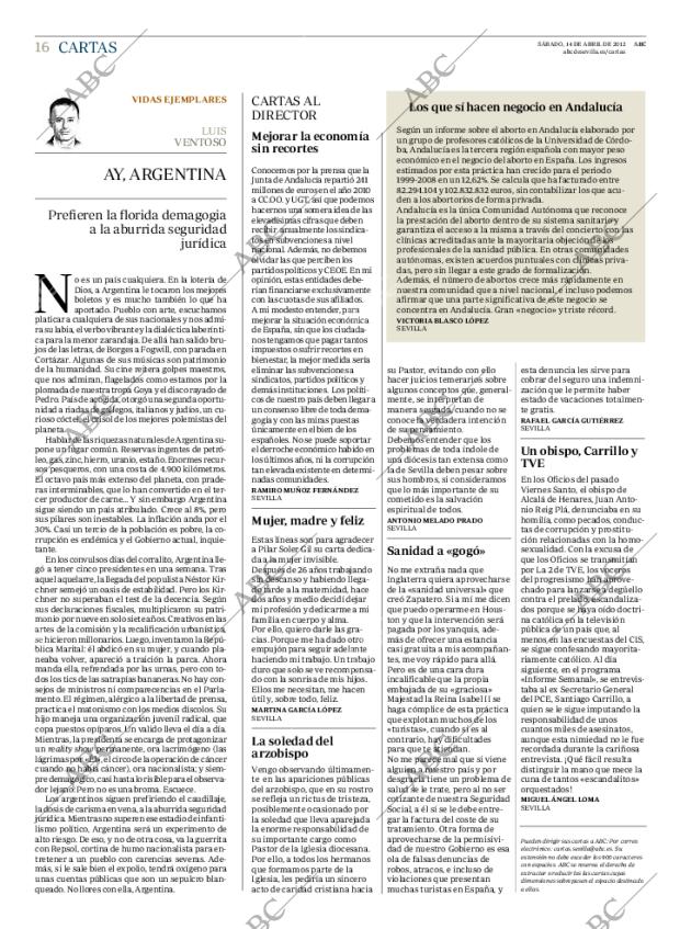 ABC SEVILLA 14-04-2012 página 16