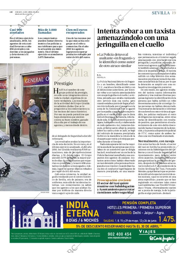 ABC SEVILLA 14-04-2012 página 19