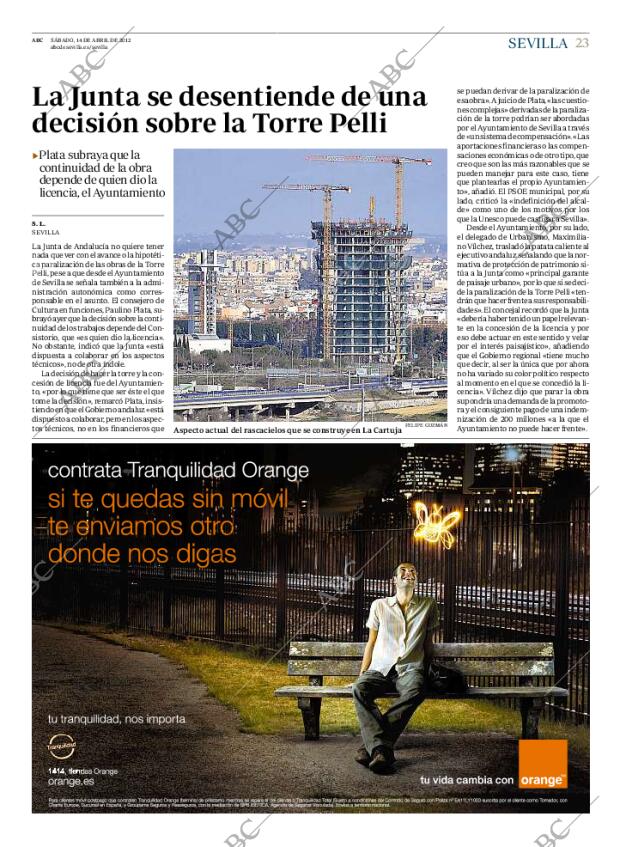 ABC SEVILLA 14-04-2012 página 23