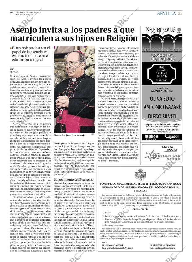 ABC SEVILLA 14-04-2012 página 25