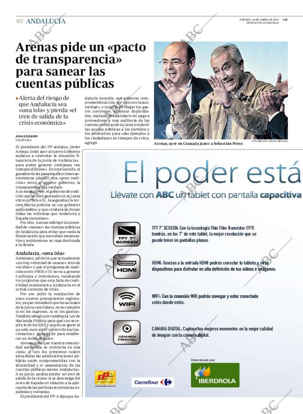 ABC SEVILLA 14-04-2012 página 40