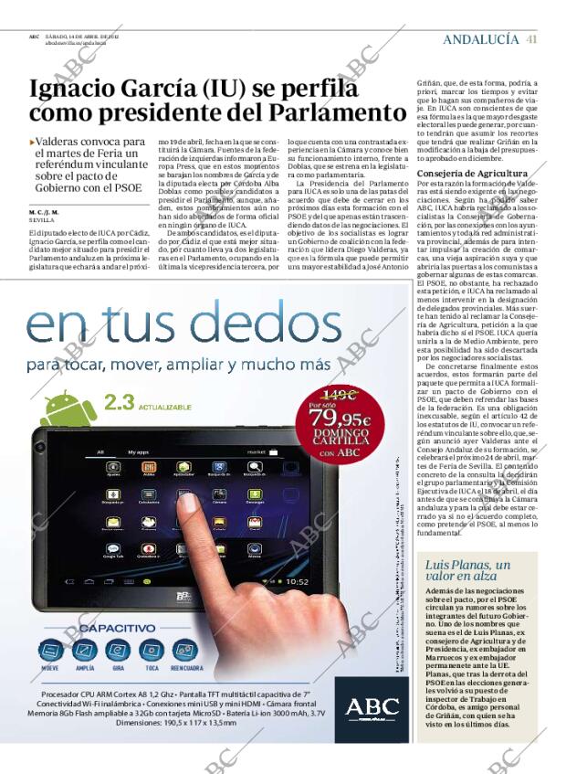 ABC SEVILLA 14-04-2012 página 41