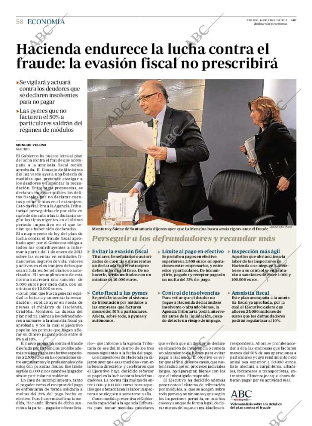 ABC SEVILLA 14-04-2012 página 58