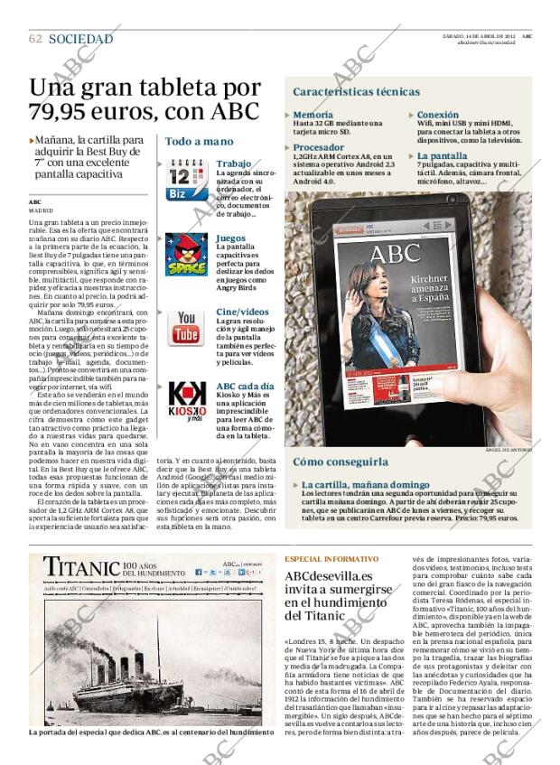 ABC SEVILLA 14-04-2012 página 62