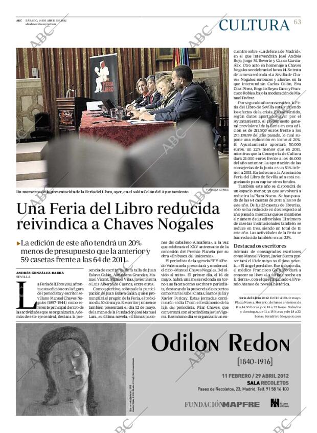 ABC SEVILLA 14-04-2012 página 63