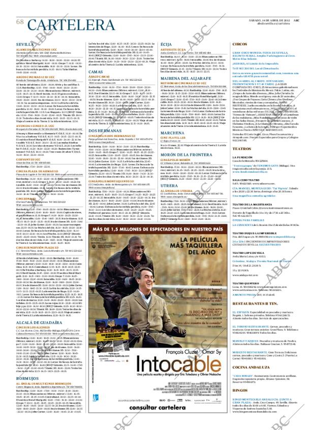 ABC SEVILLA 14-04-2012 página 68