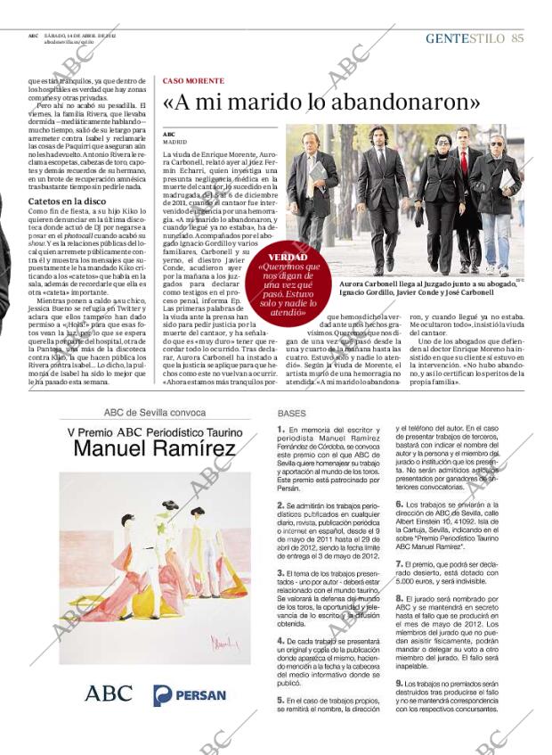 ABC SEVILLA 14-04-2012 página 85