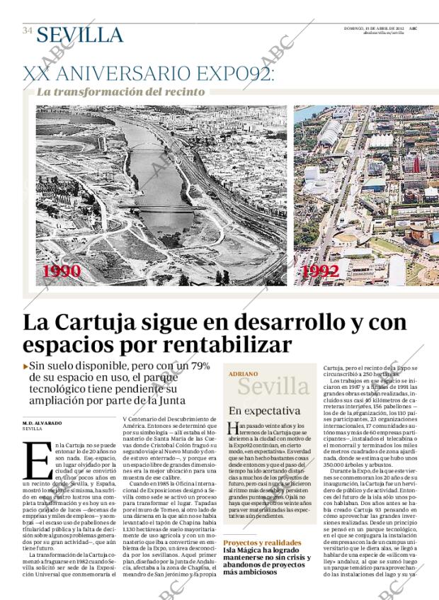 ABC SEVILLA 15-04-2012 página 34