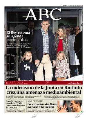 ABC SEVILLA 16-04-2012 página 1