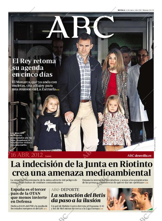 ABC SEVILLA 16-04-2012 página 1