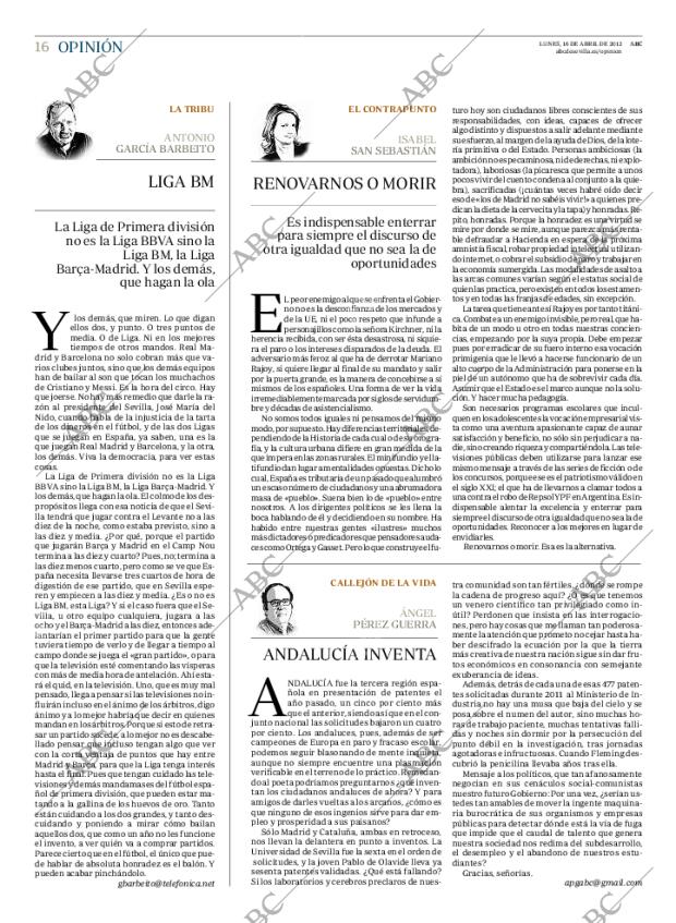 ABC SEVILLA 16-04-2012 página 16