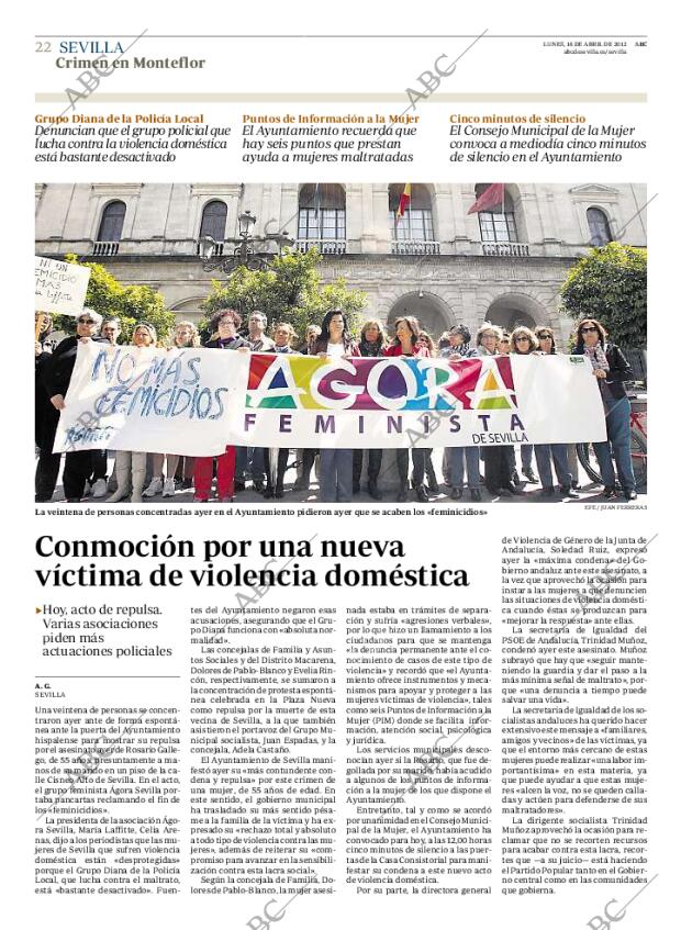 ABC SEVILLA 16-04-2012 página 22