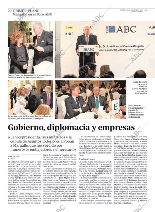 ABC MADRID 18-04-2012 página 22