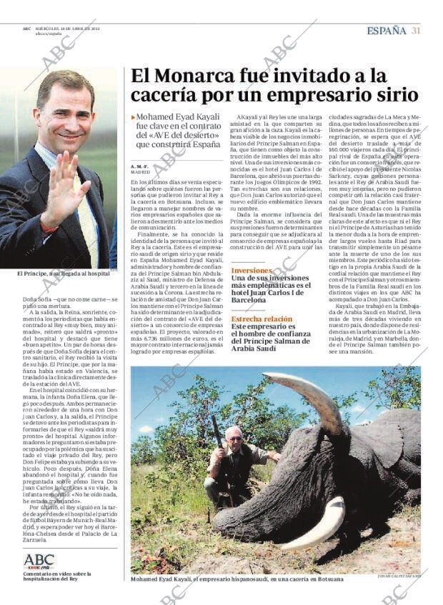 ABC MADRID 18-04-2012 página 33