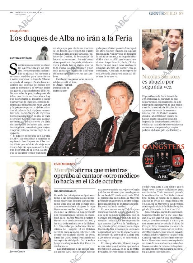 ABC MADRID 18-04-2012 página 89
