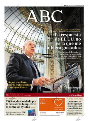 ABC SEVILLA 18-04-2012 página 1