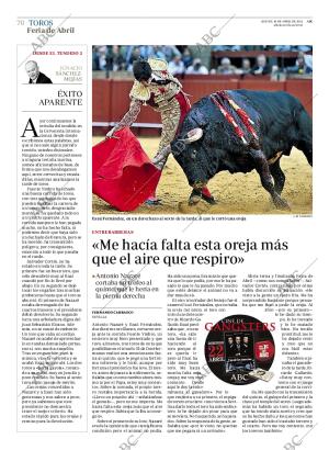 ABC SEVILLA 19-04-2012 página 70