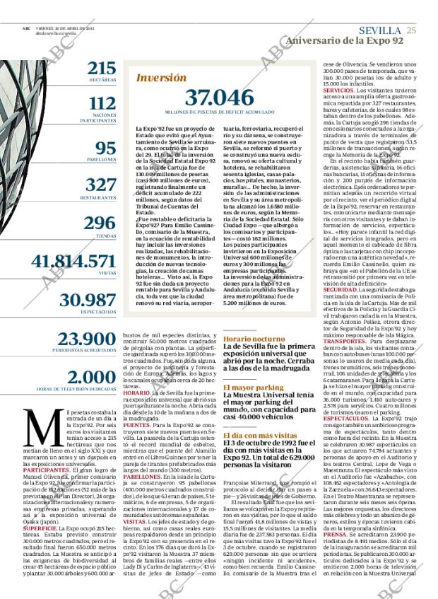 ABC SEVILLA 20-04-2012 página 25