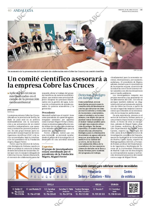 ABC SEVILLA 20-04-2012 página 40