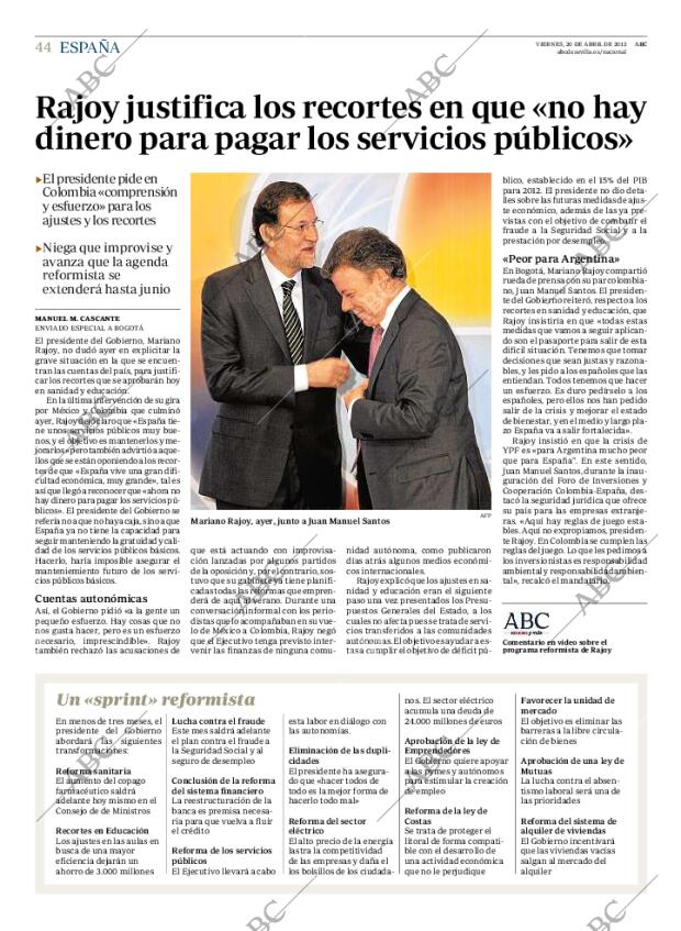 ABC SEVILLA 20-04-2012 página 44